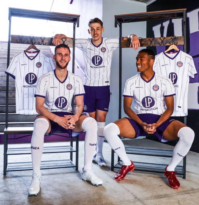 La camiseta del Toulouse para la temporada 2022/23