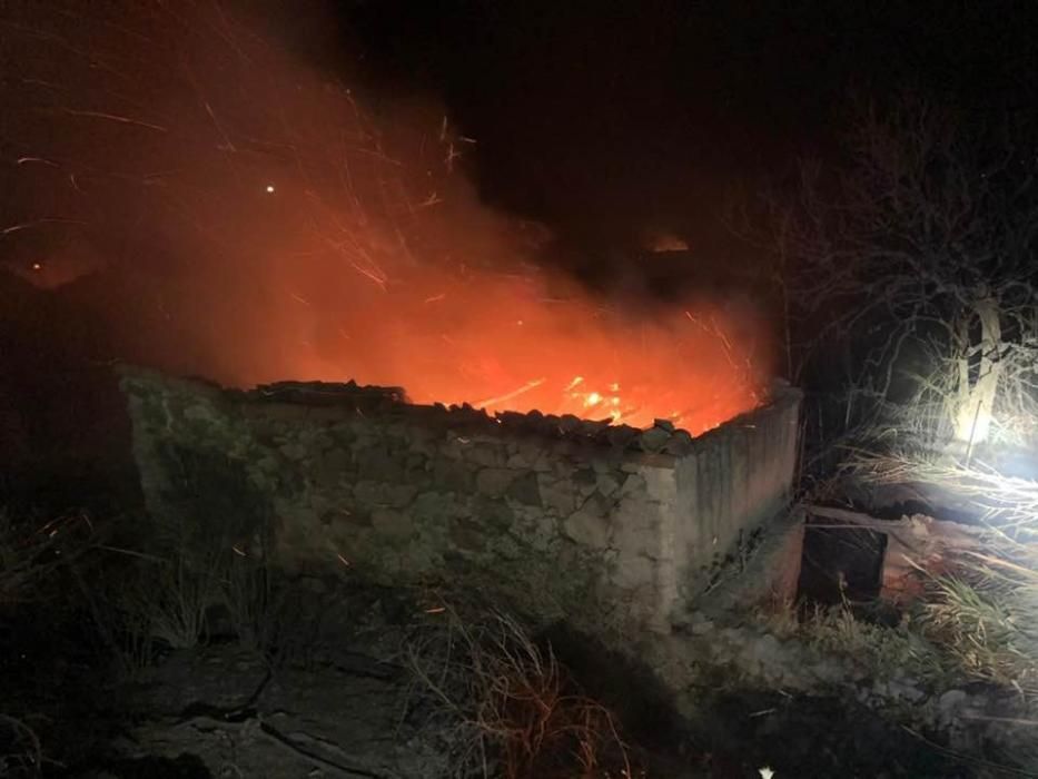 Segundo día del incendio en la Cumbre de Gran Canaria