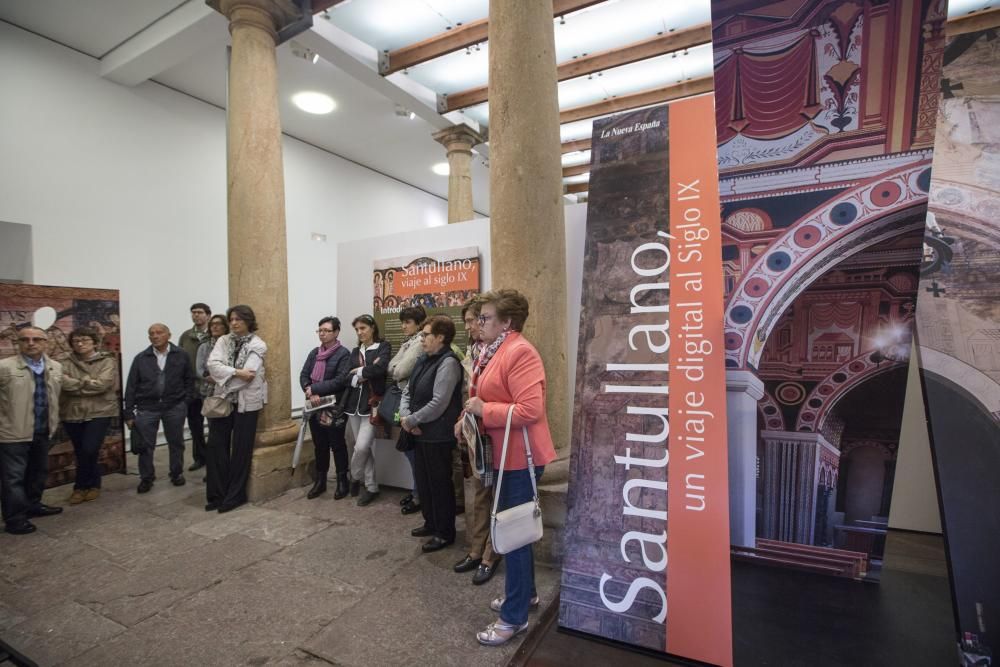Inauguración de la exposición "Santullano, viaje al siglo IX"