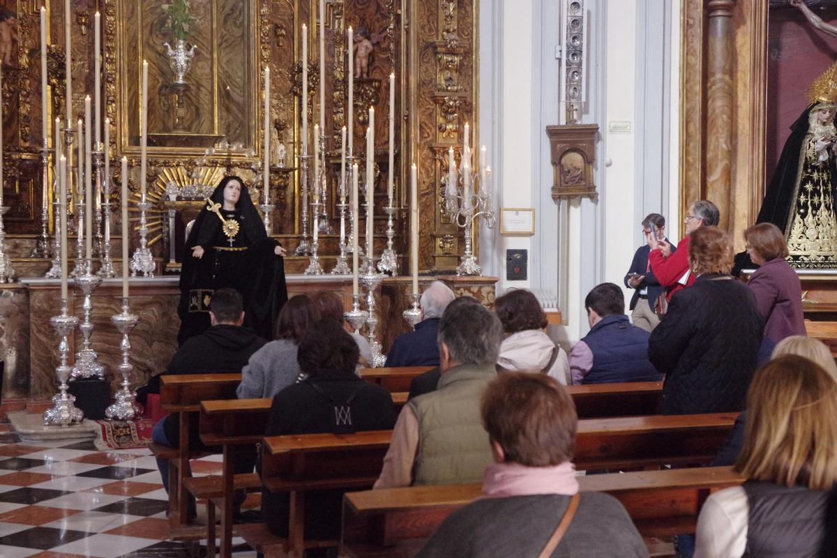 Semana Santa de Málaga 2026 | Pésame a la Santísima Virgen de Servitas