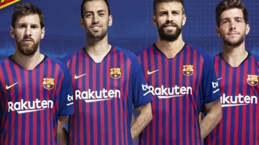 El Barça escull capitans: Messi,  Piqué, Busquets i  Sergi Roberto