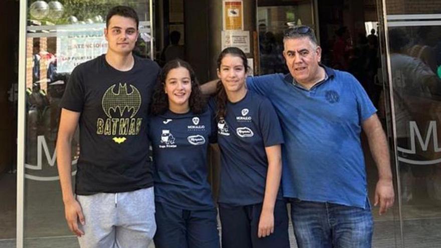 Expedición del CD Natación San José que acudió a Madrid. | Cedidas