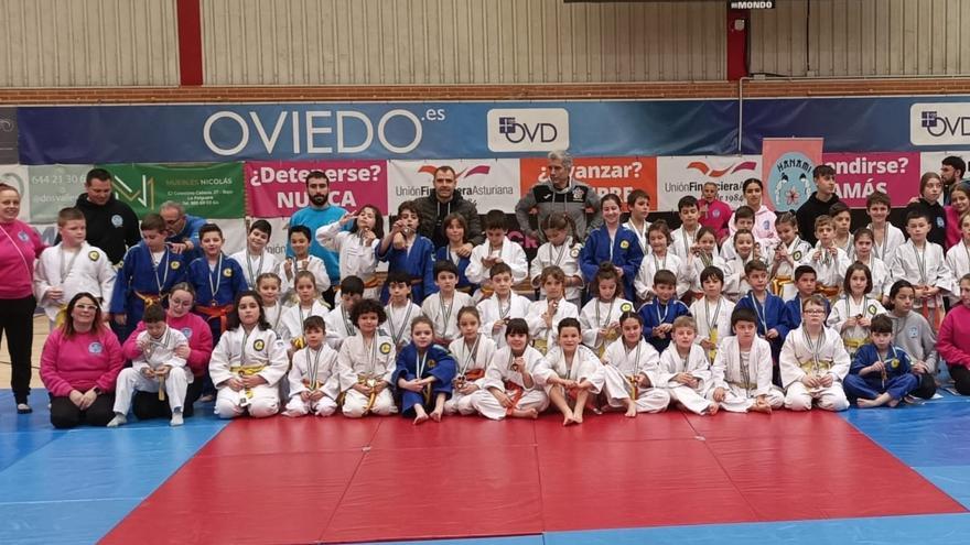 Éxito del segundo torneo infantil de judo organizado por el club Hanami