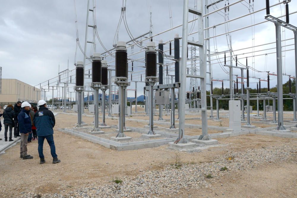 Instal·lacions de la subestació d'Endesa