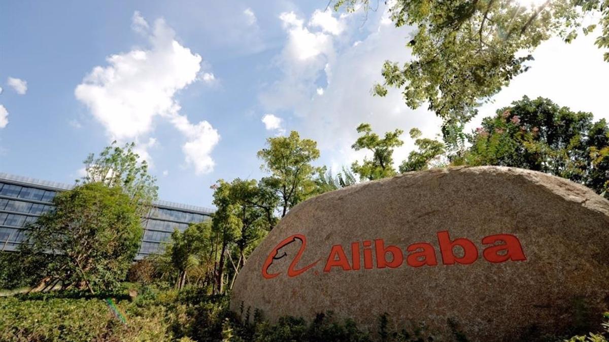 Una imagen de la sede de Alibaba.