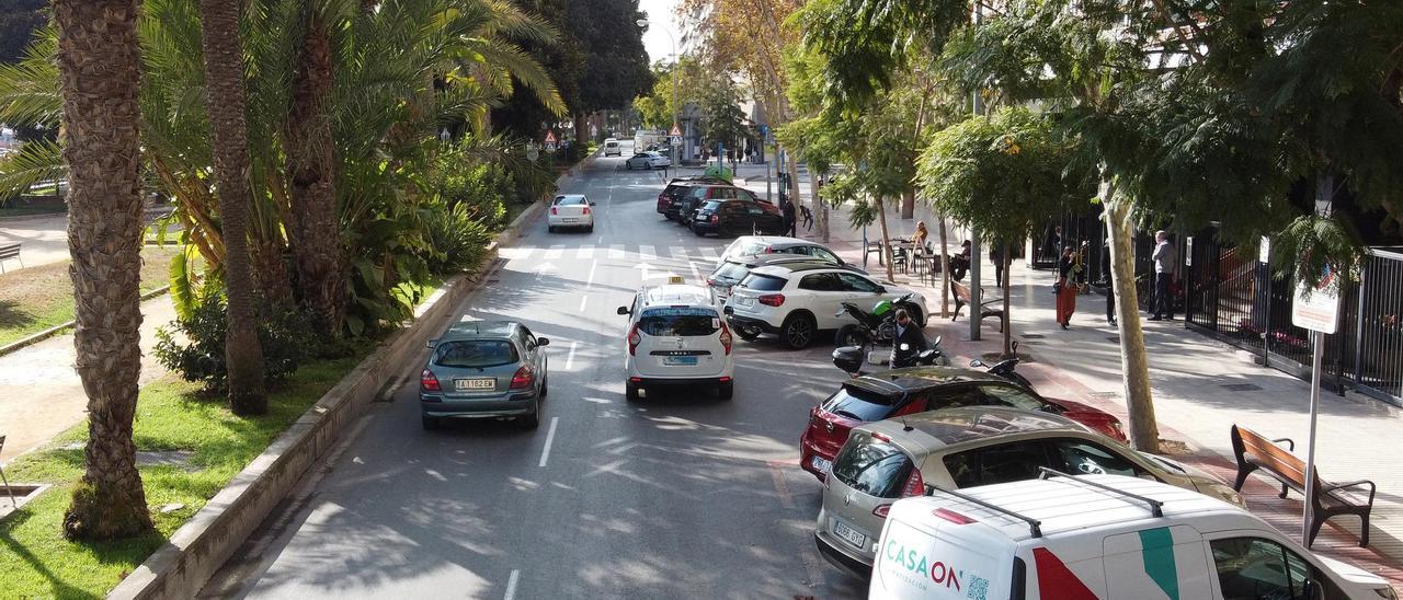 Calle Ramón y Cajal, en una imagen reciente