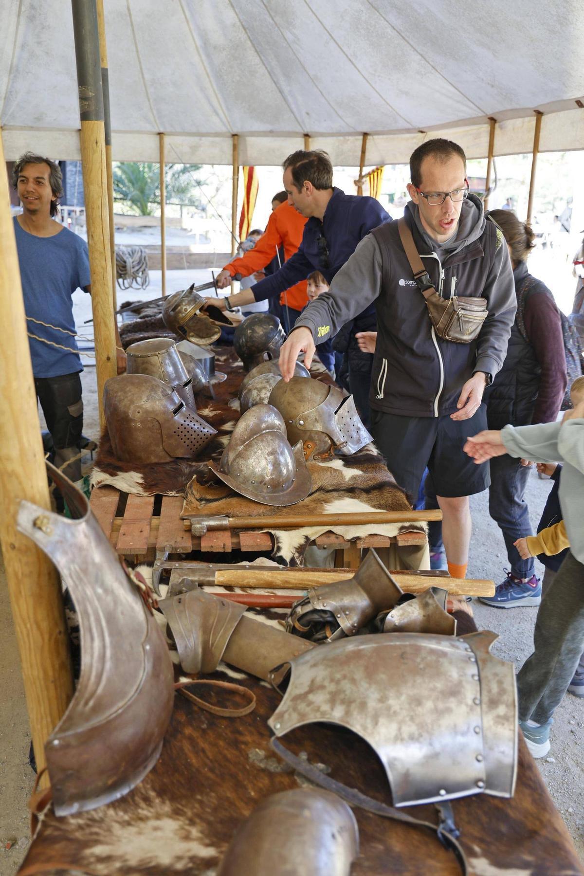 Les imatges del mercat medieval de Calonge