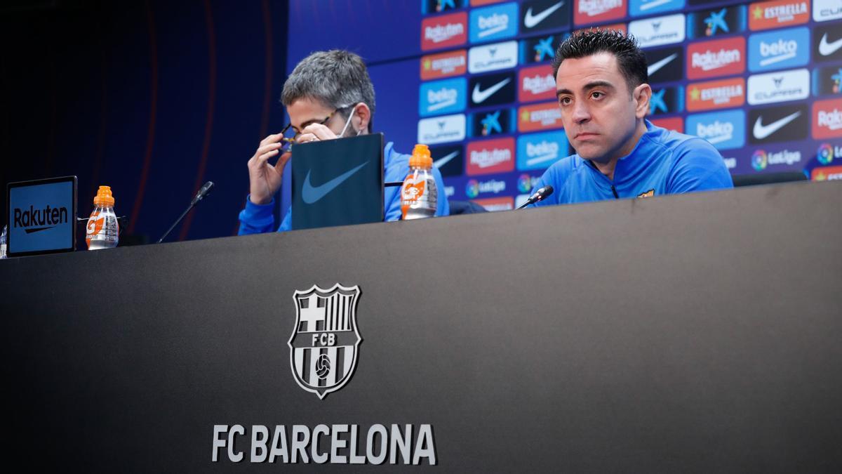 Xavi: "Tenemos diferentes soluciones"