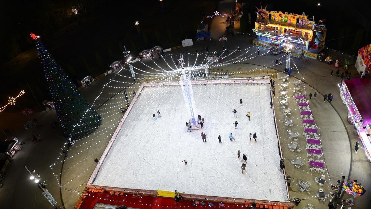 La pista de hielo natural más grande de España está en Alcalá de Henares
