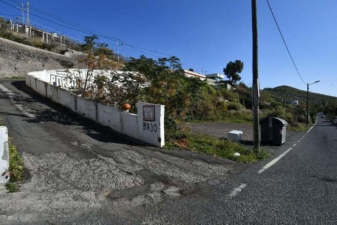 Caminos rurales a asfaltar en Telde