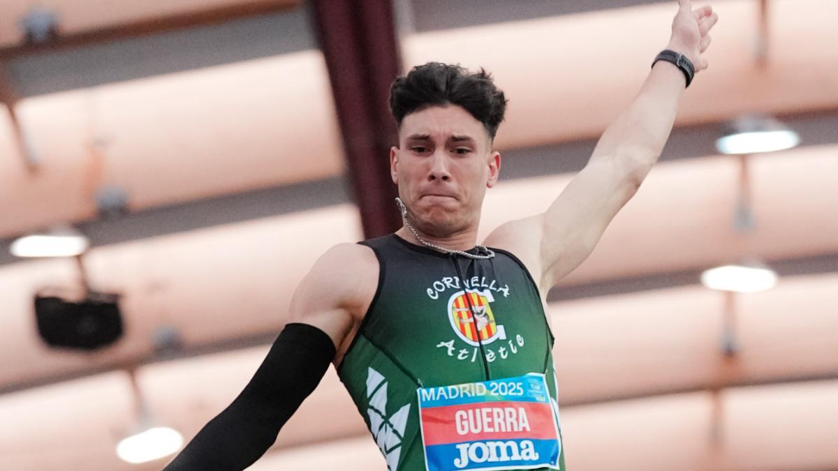 Jaime Guerra ganó la longitud con unos magníficos 8,14