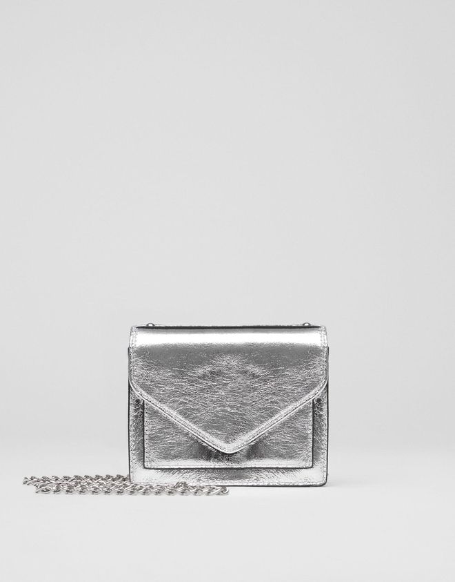 Bolsos Pull&Bear: bandolera plata