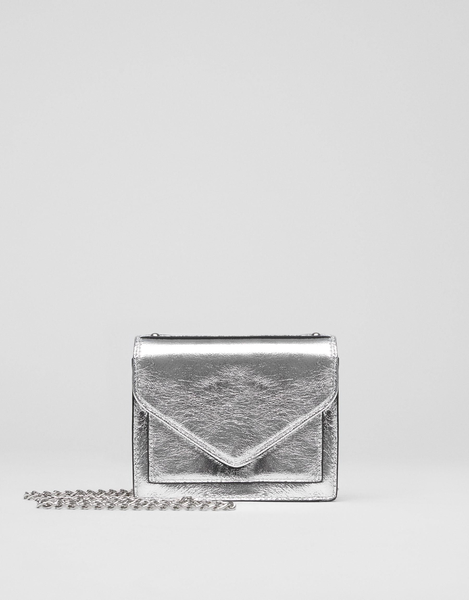 Bolsos Pull&Bear: bandolera plata