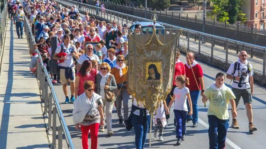 Alcoy recibe a la «Mareta» de Cocentaina