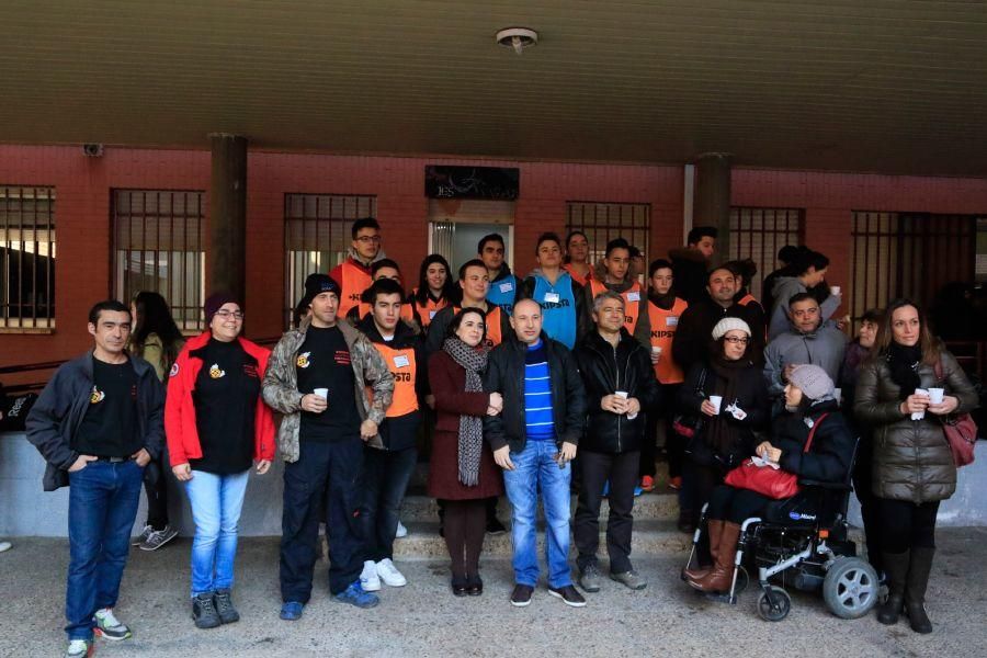 Chocolatada solidaria de alumnos de La Vaguada