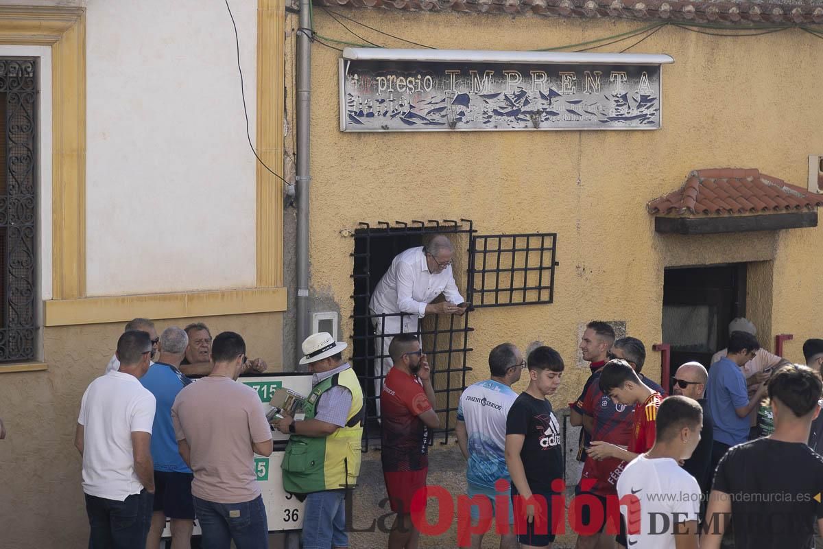 Cuarto encierro en las Fiestas de Moratalla