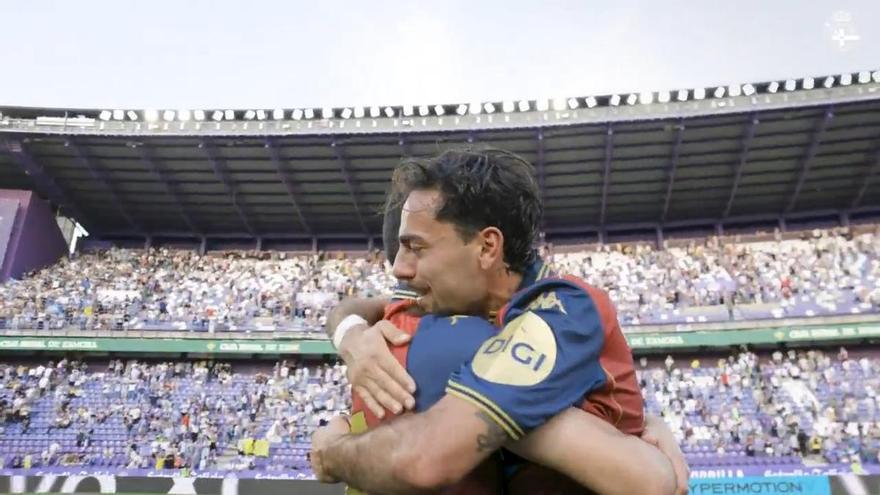 Así se vivió el recibimiento al Deportivo