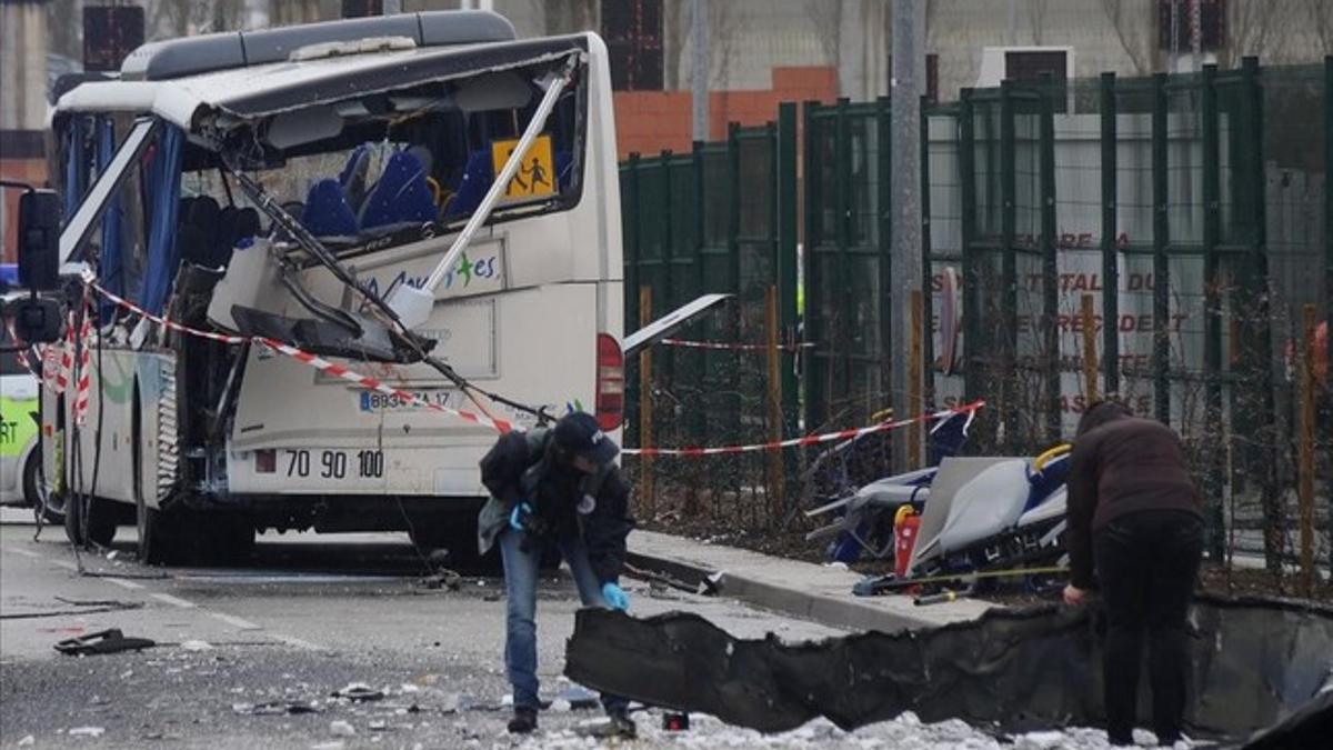 Accidente de un autobús escolar en la región francesa de Charente-Maritime