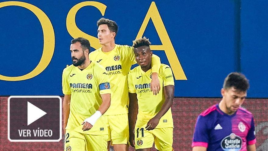 El Villarreal ahonda en la grave crisis del colista Valladolid