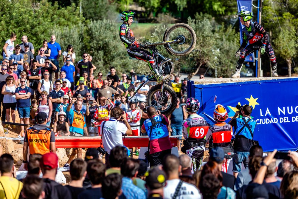 Bou se luce en el Mundial de Trial de La Nucía.