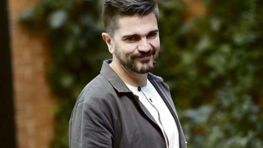 Juanes, ayer en Madrid. // Zipi