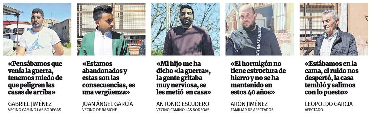 Hablan los vecinos de Rabiche afectados.