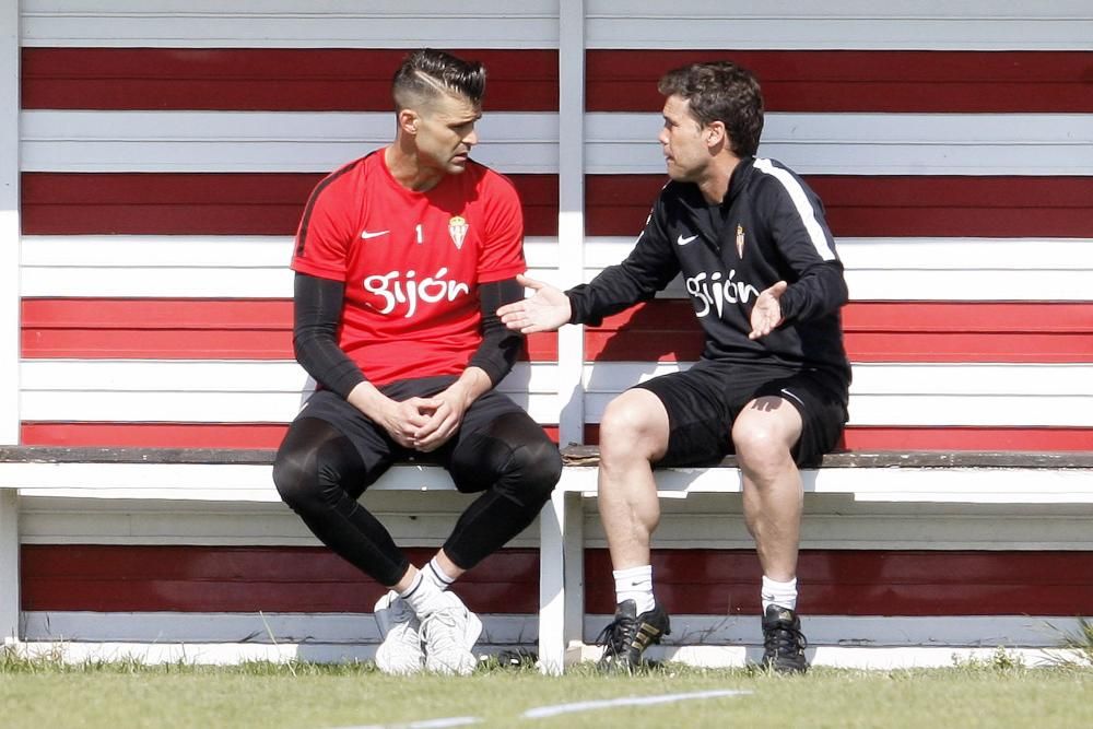 Galería entrenamiento Sporting