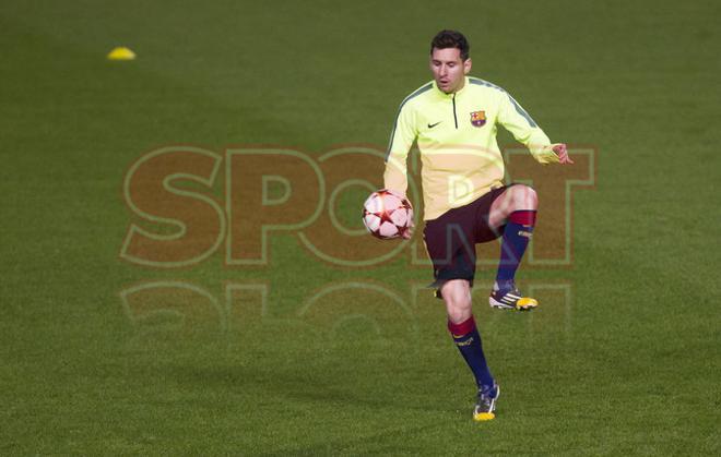 ENTRENO BARÇA EN NICOSIA