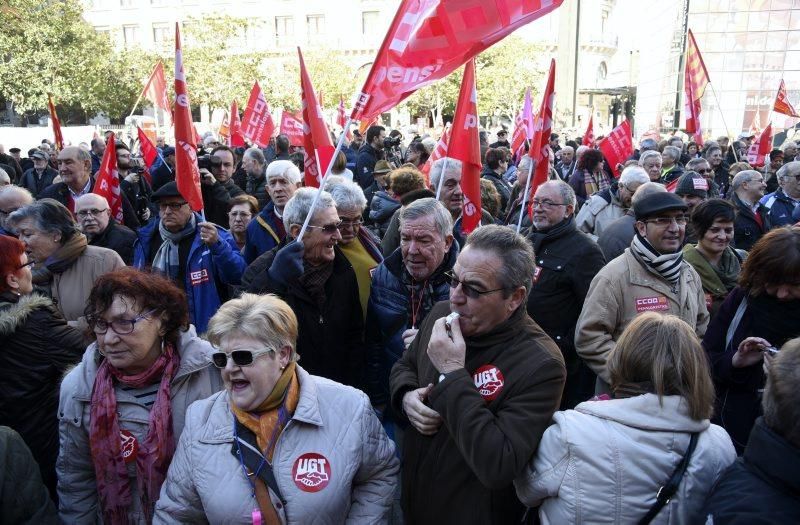 Concentración de pensionistas