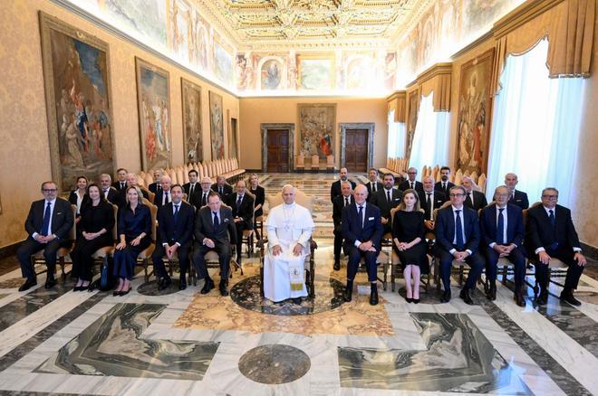 El Papa recibe en audiencia al Círculo Ecuestre