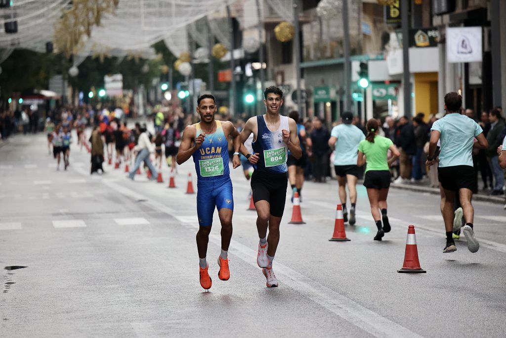 Las imágenes de la San Silvestre 2024 en Murcia