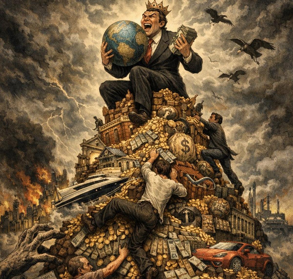 La ambición sin medida siempre es ciega