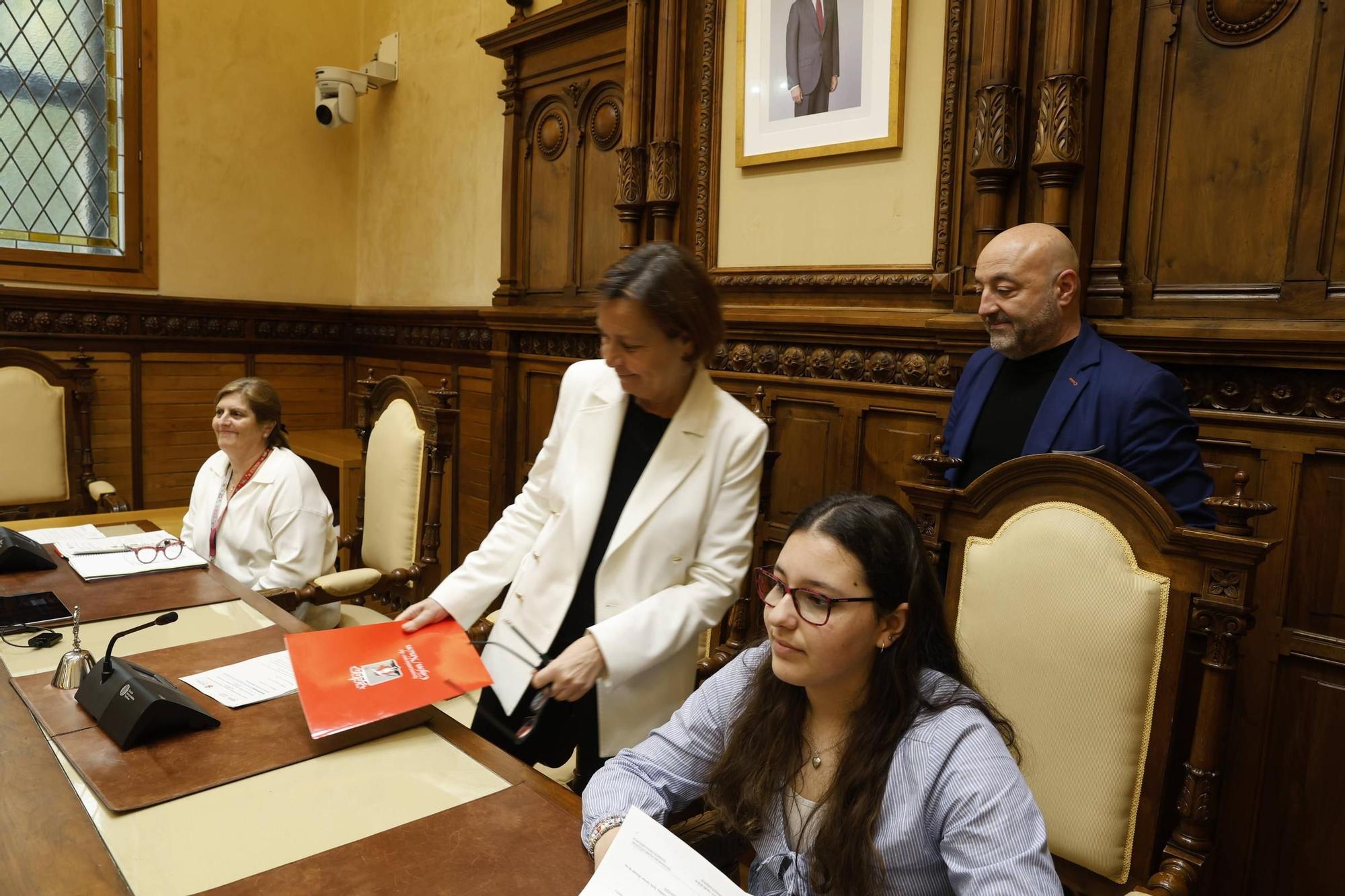El Pleno del Consejo Municipal de Infancia y Adolescencia de Gijón, en imágenes
