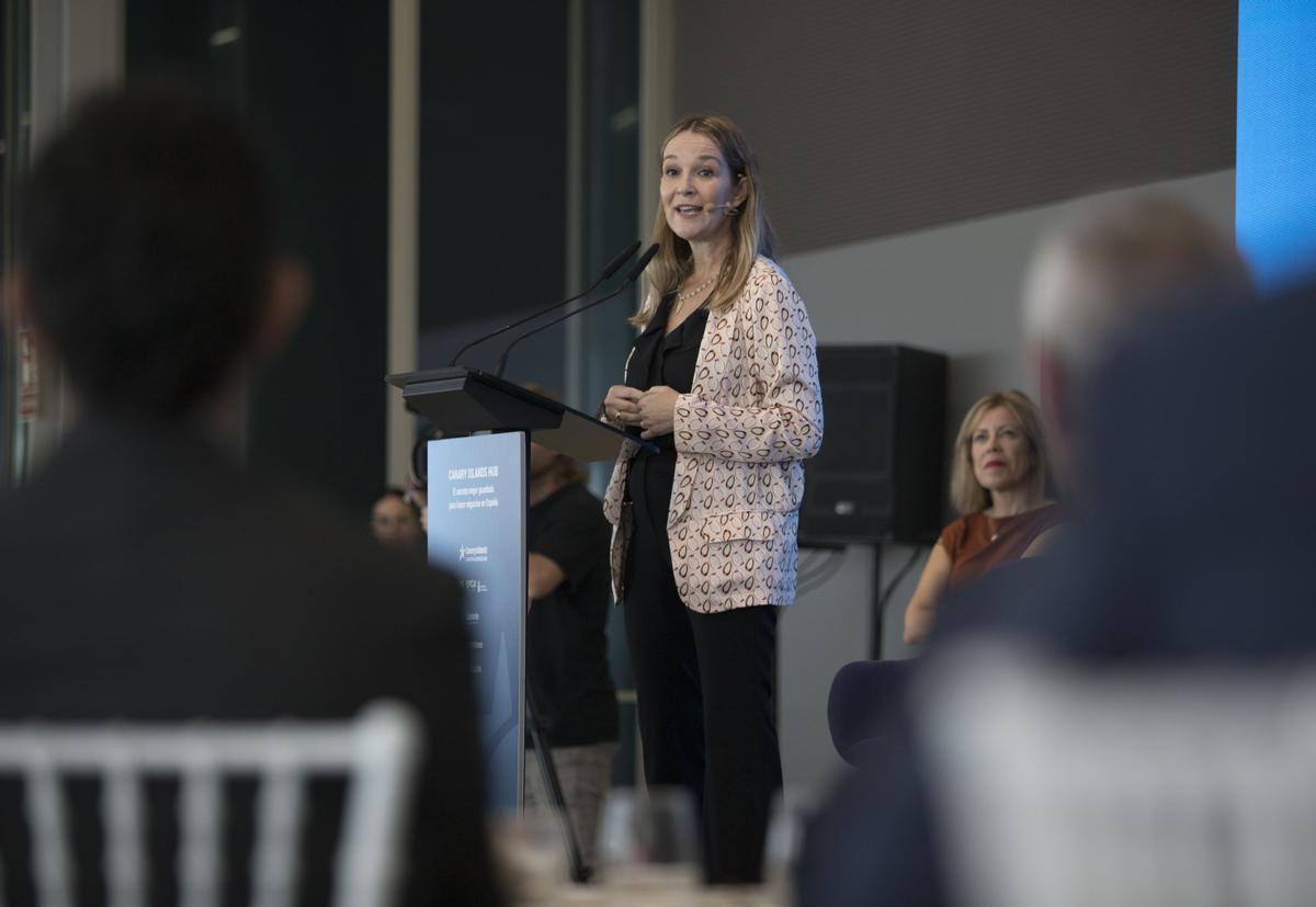 Pilar Moreno, directora del área de Invertir en Canarias de PROEXCA.