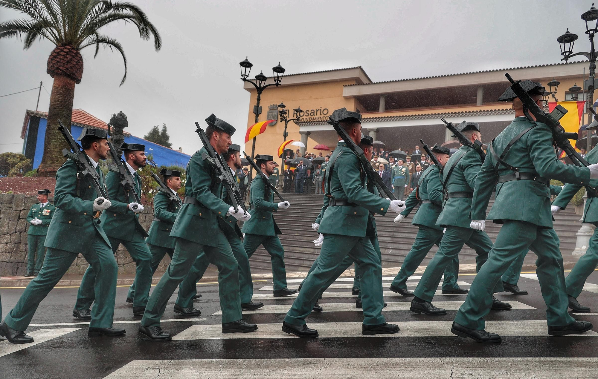 Acto por el 180 aniversario de la fundación de la Guardia Civil