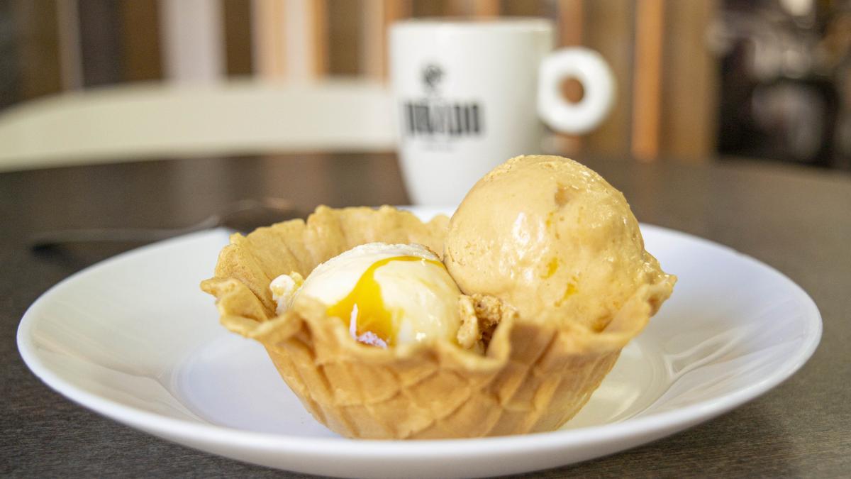 También habrá propuestas dulces como el helado con dos bolas de turrón.