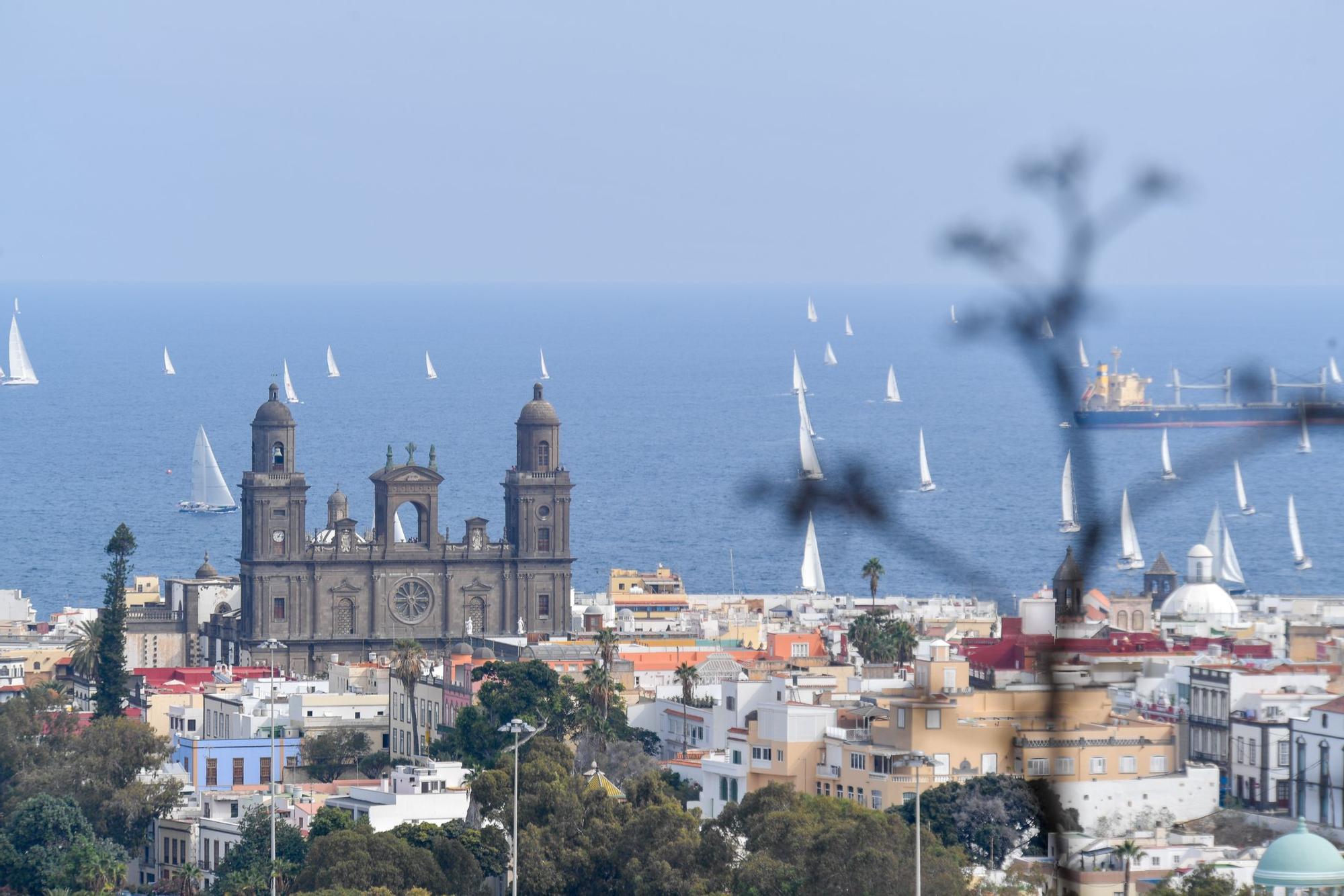 Salida de la regata ARC 2021 de Las Palmas de Gran Canaria