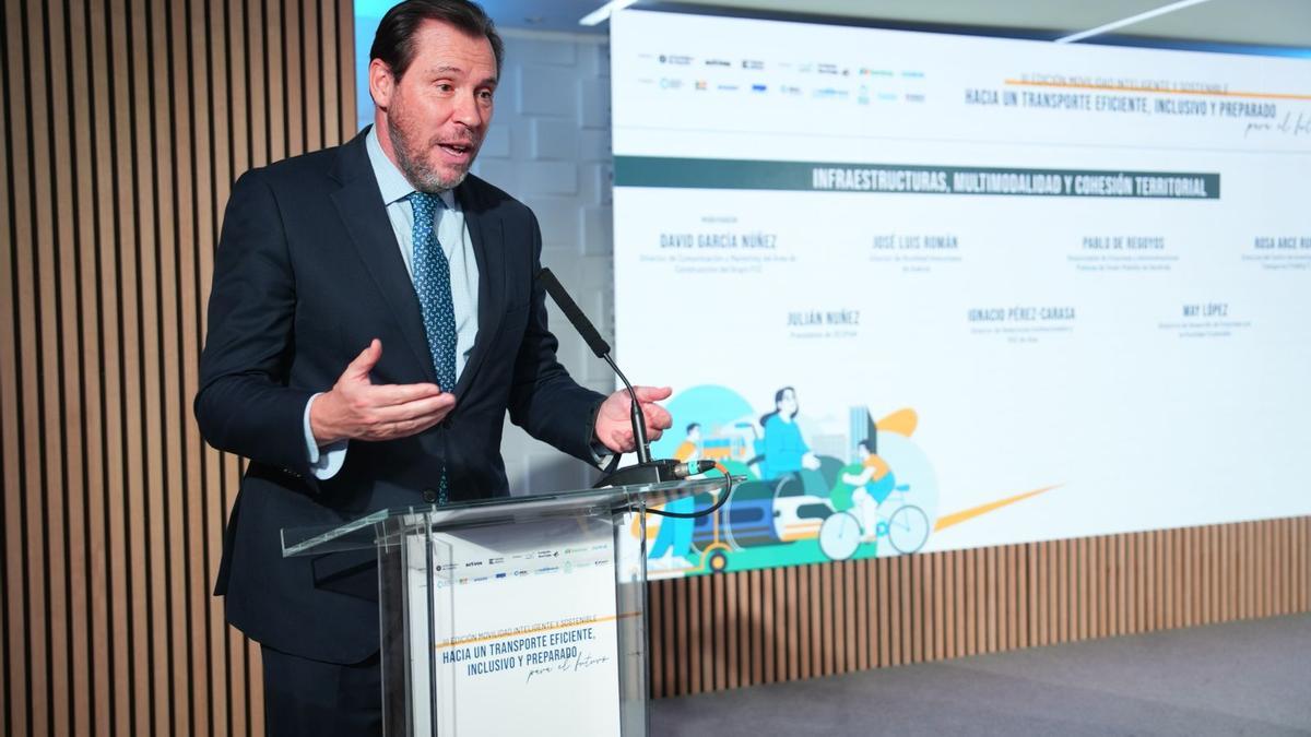 El ministro de Transportes, Óscar Puente.