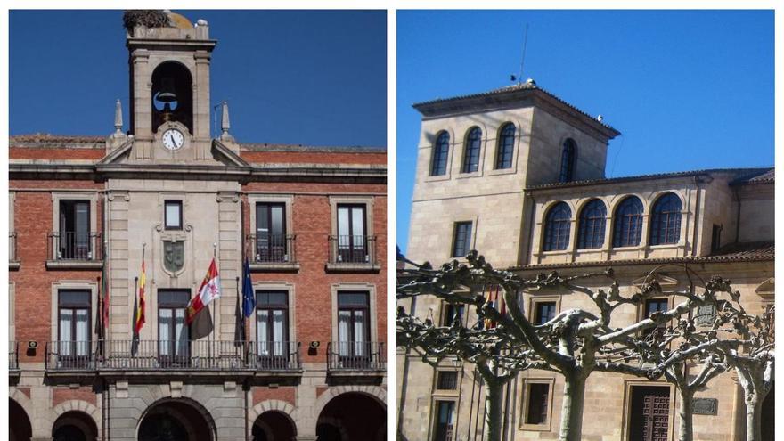 Ayuntamiento y Diputación de Zamora.