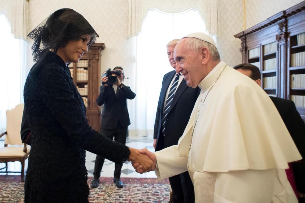 Encuentro de Trump y el Papa en el Vaticano