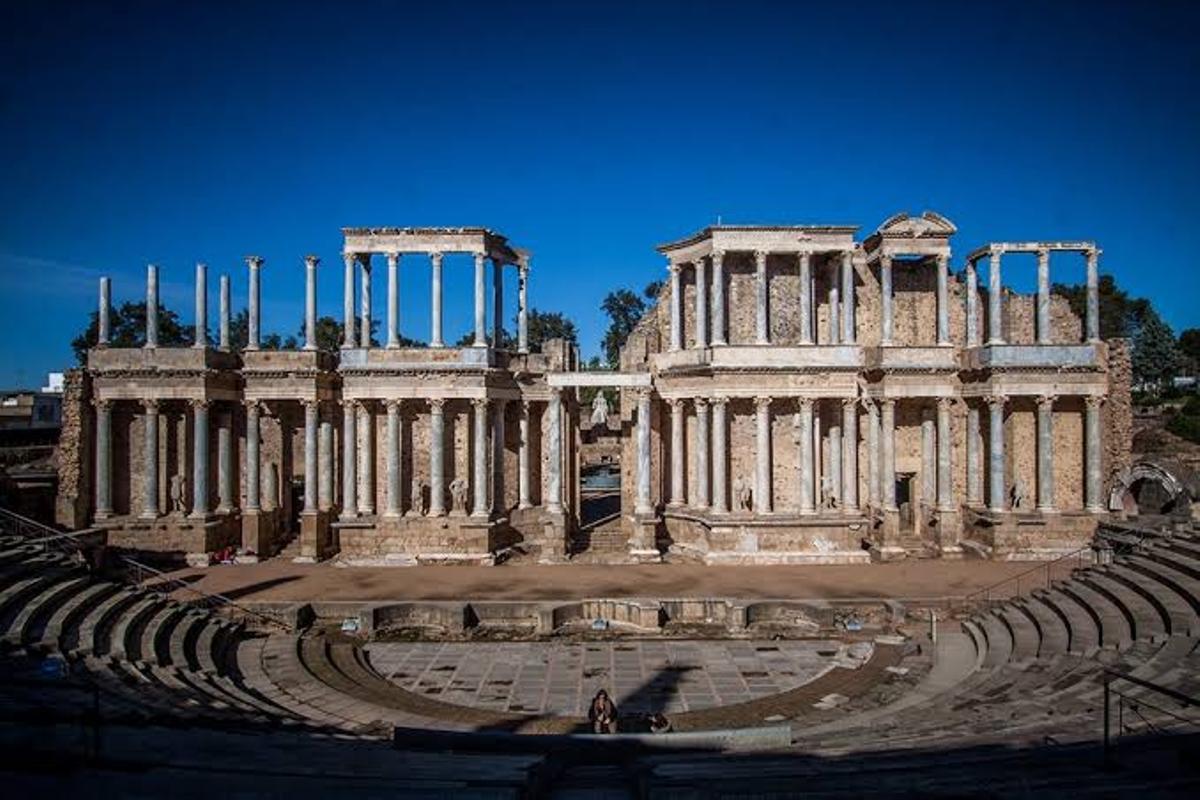 El Teatro Romano de Mérida.