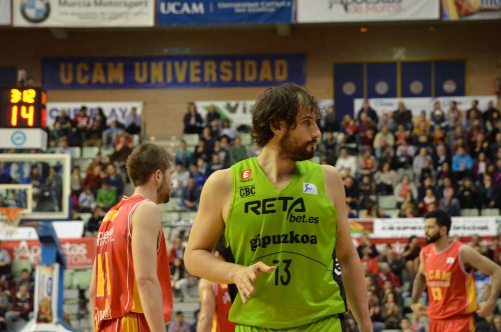 Baloncesto: El UCAM - Gipuzkoa, en imágenes