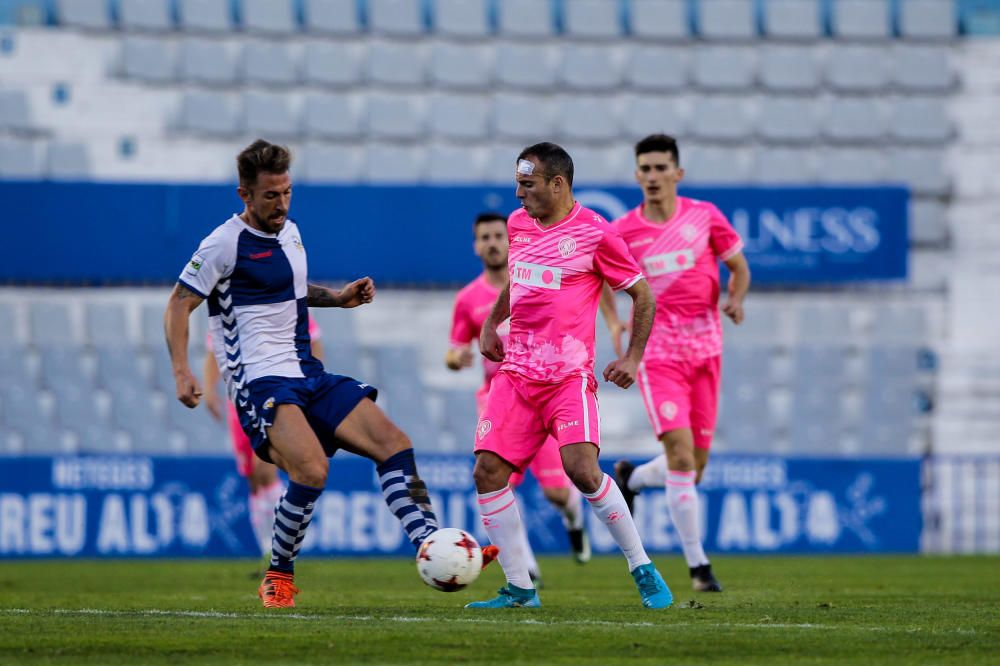 El Hércules se estrella en Sabadell