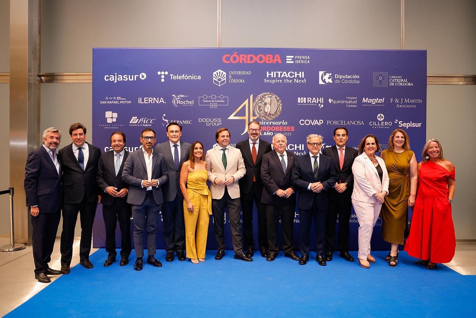 La gala del 40 aniversario de los Cordobeses del Año, en imágenes