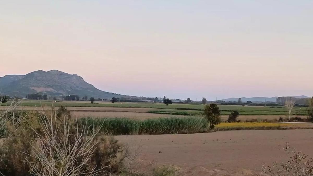 Un dels espais afectats per un projecte, en aquest cas el parc eòlic a la Tallada d'Empordà.