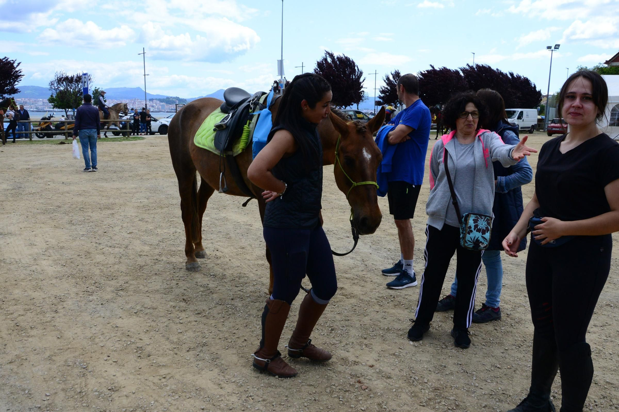 Más de 200 jinetes en la Xuntaza Cabalar de Moaña