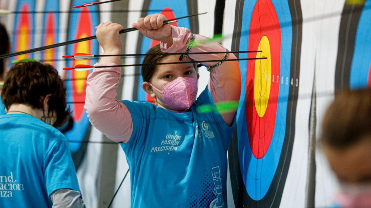 Un centenar de arqueros en la doble cita de Es Cubells