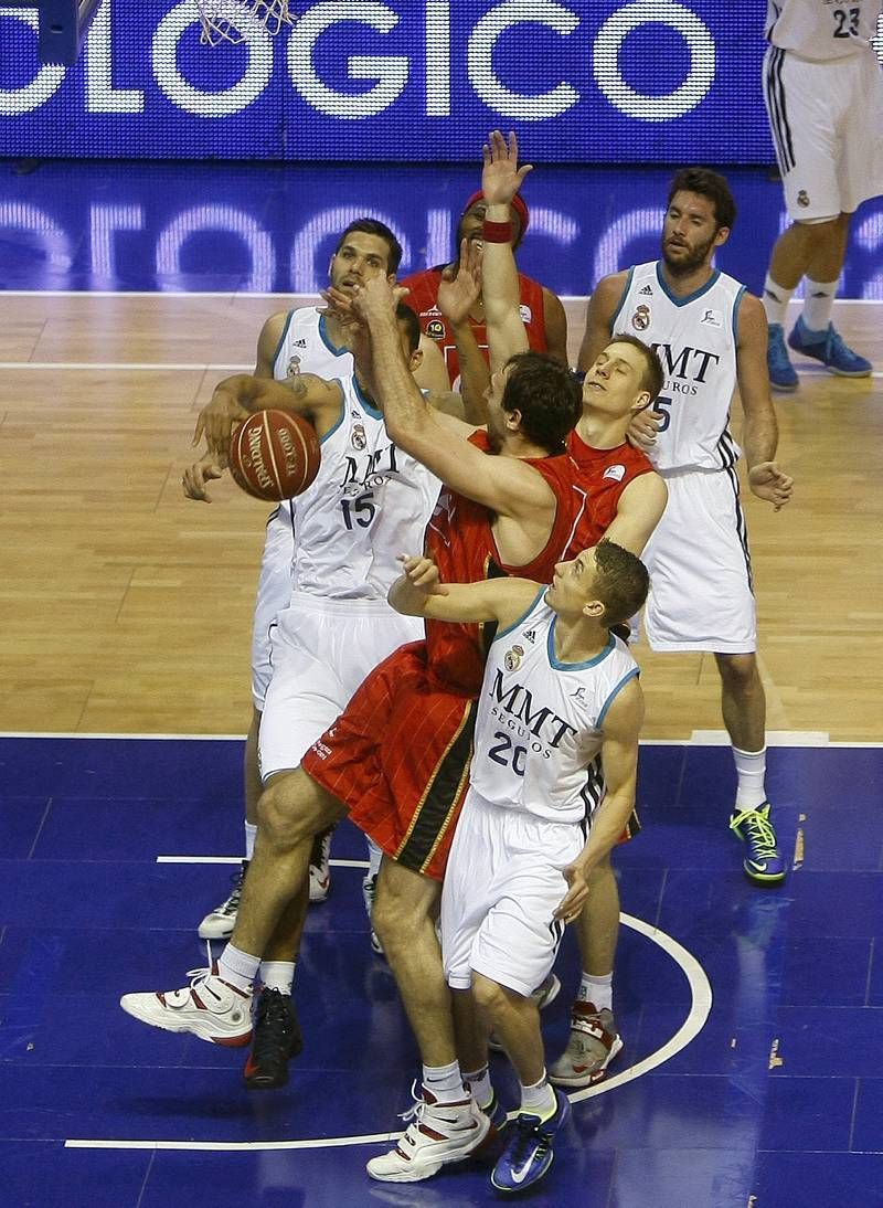 Fotogalería del CAI Zaragoza-Real Madrid