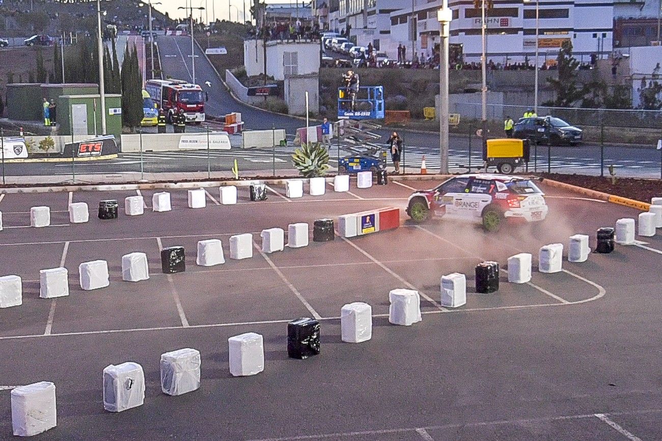 Tramo espectáculo del Rally Islas Canarias