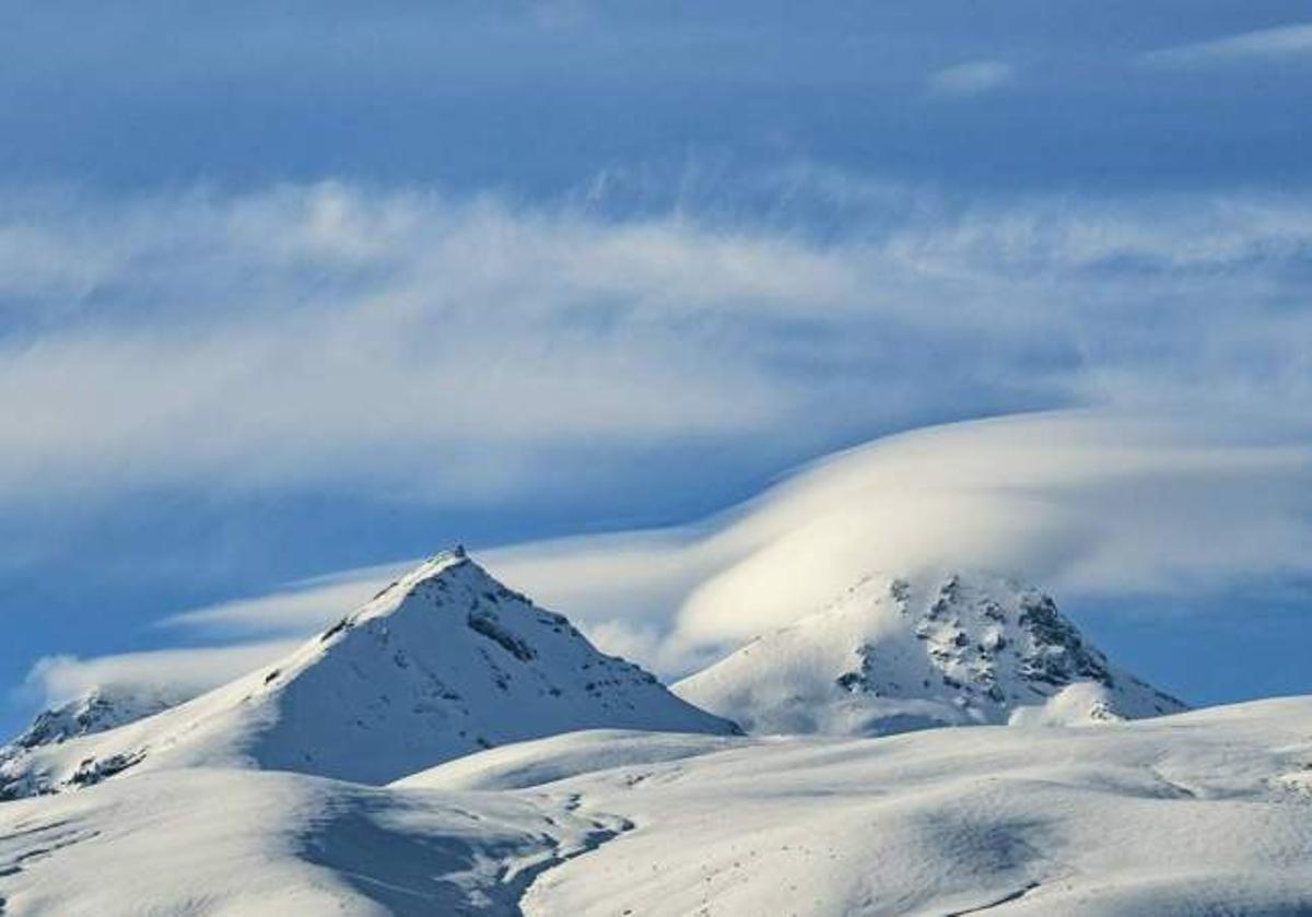 La montaña en la que se ha registrado el alud.